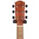 Fender FA-15 3/4 Acoustic Guitar With Gig Bag Moonlight Burst B Stock Headstock