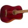 Fender FA-15 Three Quarter Scale Steel with Gig Bag Red Body Angle