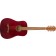 Fender FA-15 Three Quarter Scale Steel with Gig Bag Red Front