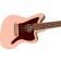 Fender Fullerton Jazzmaster Ukulele Shell Pink Body Angle