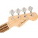 Fender Fullerton Precision Bass Ukulele Olympic White Headstock