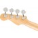 Fender Fullerton Precision Bass Ukulele Olympic White Headstock Back
