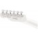 Fender Jim Adkins JA-90 Telecaster Thinline White Headstock Back