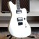 Fender Jim Root Jazzmaster V4 Satin Arctic White Body Angle