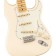 Fender JV Modified '60s Stratocaster Olympic White Body Detail