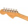 Fender Kurt Cobain Jag-Stang Fiesta Red Headstock Back