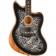 Fender Limited Edition American Acoustasonic Jazzmaster Black Paisley Body