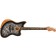 Fender Limited Edition American Acoustasonic Jazzmaster Black Paisley Front