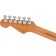 Fender Limited Edition American Acoustasonic Jazzmaster Black Paisley Headstock Back