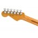 Fender Limited Edition American Ultra Stratocaster Denim Burst Ebony Headstock Back