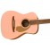 Fender Limited Edition Malibu Player Shell Pink Body Angle