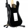 Fender Limited Edition MIJ Traditional II '60s Stratocaster Black w/Matching Headstock, Gold Hardware