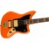 Fender Limited Edition Mike Kerr Jaguar Bass Tiger's Blood Orange Body Angle