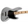 Fender Limited Edition Mikey Way Jazz Bass Silver Sparkle Body Angle