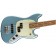 Fender Limited Edition Mustang PJ Bass Tidepool Body Angle