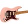 Fender Limited Edition Player Stratocaster HSS Roasted Neck Shell Pink Body Angle