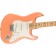 Fender Limited Edition Player Stratocaster Maple Fingerboard Pacific Peach Body Angle