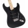Fender Made in Japan Hybrid II Stratocaster Limited Run Blackout Maple Body Detail