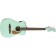 Fender Malibu Player Aqua Splash Front Angle