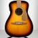 Fender Malibu Player Sunburst Pre Owned Body Front