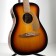 Fender Malibu Player Sunburst Pre Owned Body Front Angle