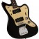 Fender MIJ Inoran Jazzmaster Black Body Angle