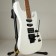 Fender MIJ Limited Edition HM Strat Bright White Pre Owned Body Angle