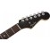 Fender MIJ Limited Edition Stratocaster HSS Silver Sparkle With Black Headstock - Headstock