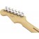 Fender MIJ Limited Edition Stratocaster HSS Silver Sparkle With Black Headstock - Headstock Back