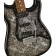 Fender MIJ LTD Black Paisley Stratocaster Body Detail