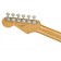 Fender MIJ LTD Black Paisley Stratocaster Headstock Back