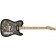 Fender MIJ LTD Black Paisley Telecaster Front