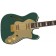 Fender MIJ Limited Edition Super Deluxe Thinline Telecaster Sherwood Green Metallic Body Angle