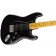 Fender MIJ Limited Edition Traditional Series Hardtail Stratocaster Black Body Angle