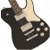 Fender MIJ Troublemaker Telecaster Black Body Detail