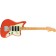 Fender Noventa Jazzmaster Maple Fingerboard Fiesta Red Front