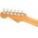 Fender Noventa Stratocaster Maple Fingerboard Daphne Blue Headstock Back