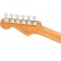 Fender Noventa Stratocaster Maple Fingerboard Surf Green Headstock Back