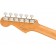 Fender Noventa Stratocaster Maple Fingerboard Surf Green Headstock Back