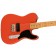 Fender Noventa Telecaster Maple Fingerboard Fiesta Red Body Angle