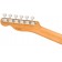 Fender Noventa Telecaster Maple Fingerboard Fiesta Red Headstock Back