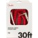 Fender Original Series Coil Cable Straight-Angle 30 Foot Fiesta Red In Packaging
