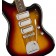 Fender Parallel Universe II Spark-O-Matic Jazzmaster 3-Colour Sunburst Body Detail