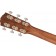 Fender Paramount PR-180E Resonator Aged Cognac Burst Headstock Back