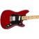 Fender Player Duo-Sonic HS Crimson Red Transparent Body Angle