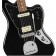 Fender Player Jaguar Black Body Detail