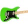 Fender Player Lead II Neon Green Body Angle