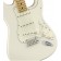 Fender Player Stratocaster Polar White Maple Body Angle 2