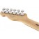 Fender Player Telecaster Polar White Pau Ferro Headstock Back