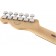 Fender Player Telecaster Polar White Pau Ferro Headstock Back